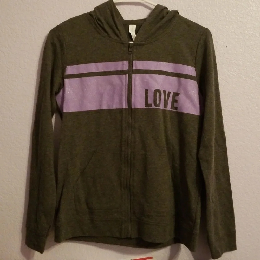Ideology Girl Fall Winter Hoodie Jacket XL 16